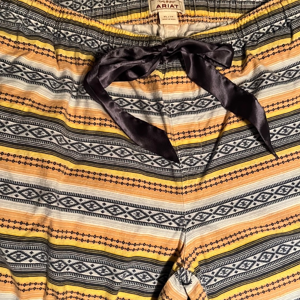 Ariat women’s pajama pants.  Worn twice.